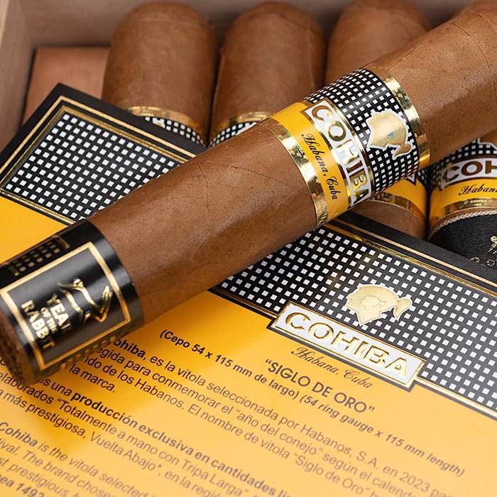     Cohiba Siglo de Oro     Year of the Rabbit     Línea 1492     Habanos S.A.     Cuban cigar     NFC technology     Triple fermentation     Premium cigar     Lunar New Year     Siglo Series