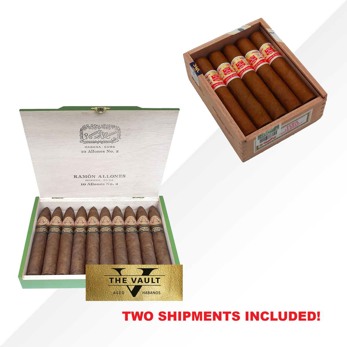 Ramon Allones No.2 THE VAULT + Hoyo de Rio Seco 10 pcs