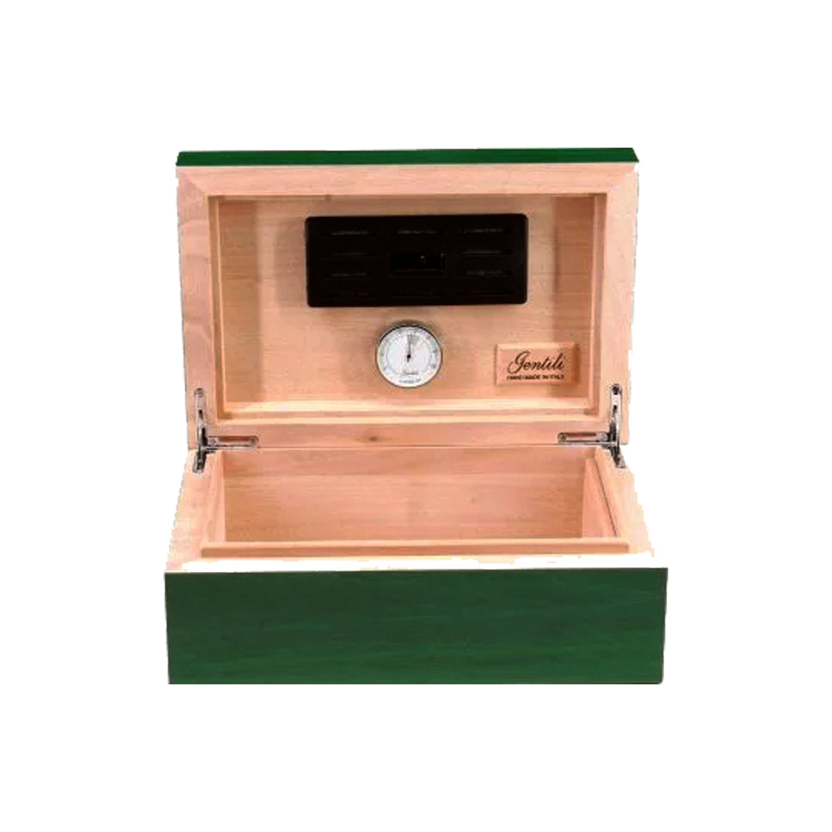 Humidor Bolivar vert naturel