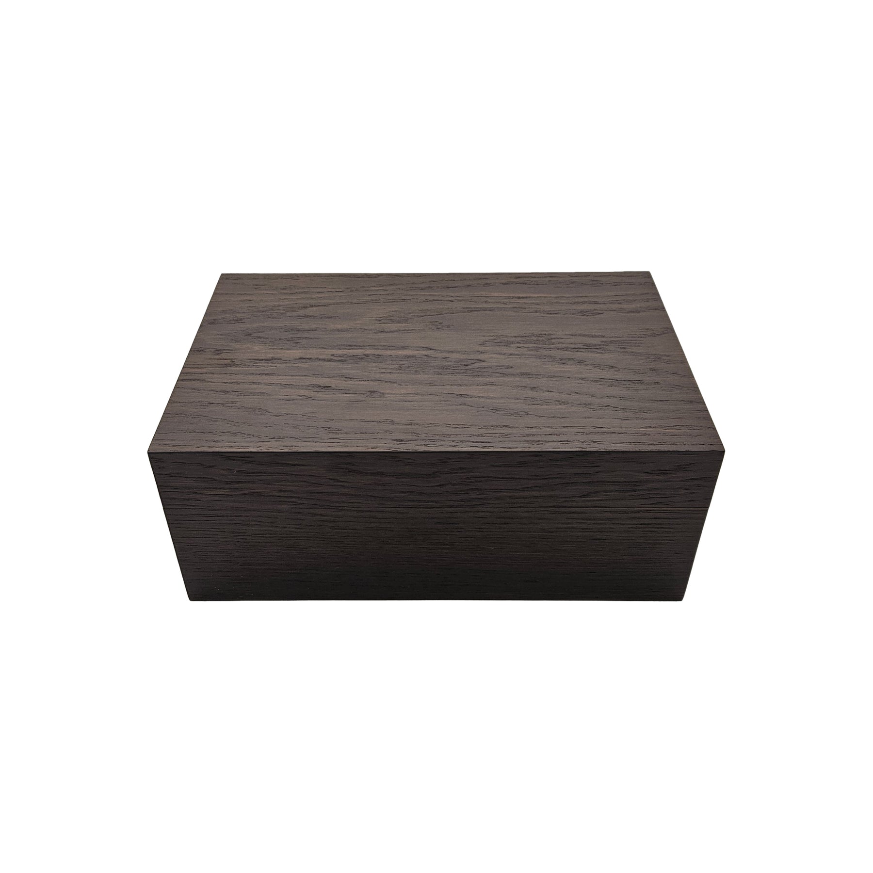 Humidor en chêne des marais à coins arrondis