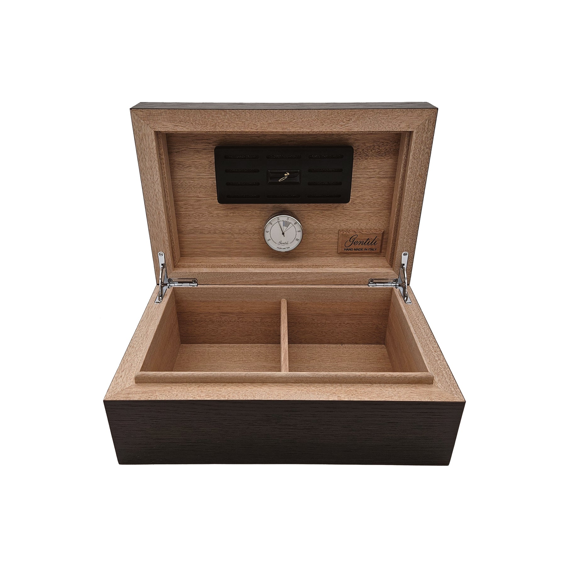 Humidor en chêne des marais à coins arrondis