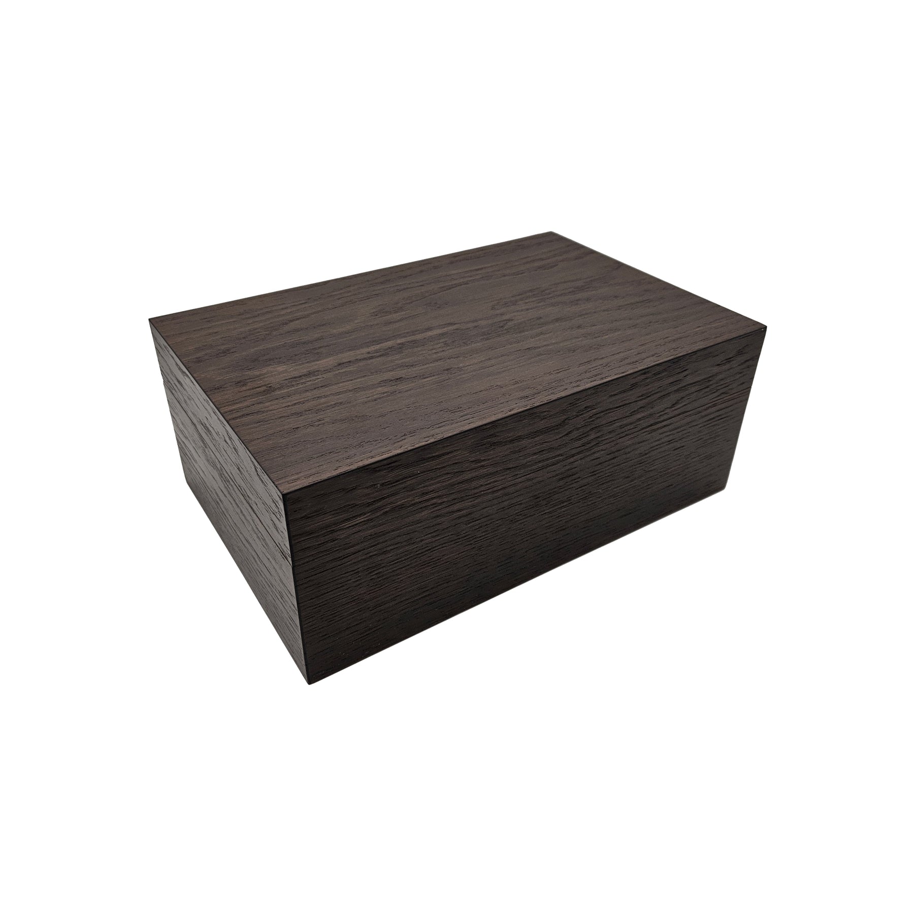 Humidor en chêne des marais à coins arrondis