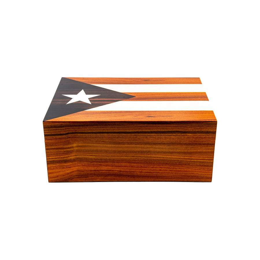Humidor drapeau cubain