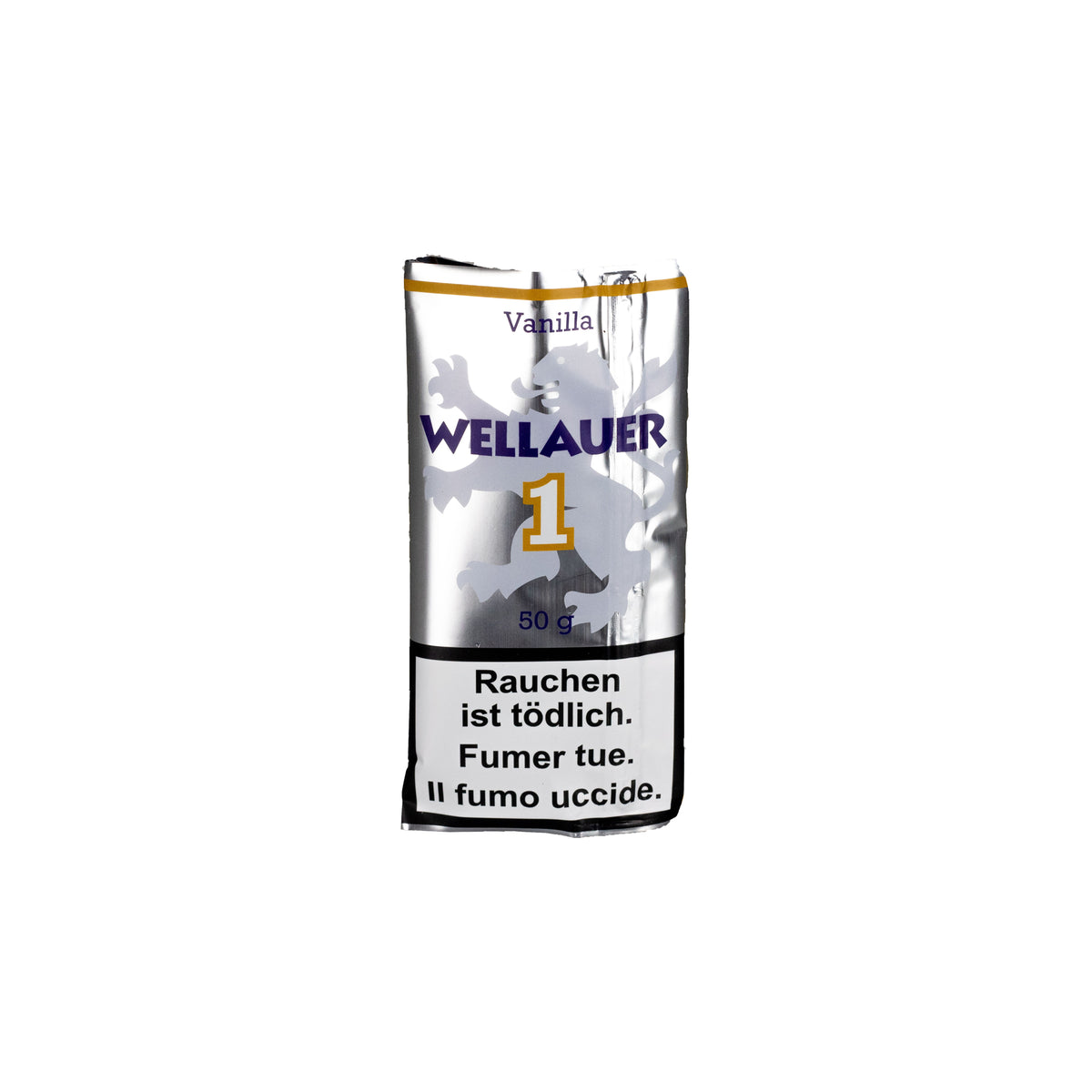 N. 1 Sachet de tabac à pipe Vanille 50gr - Mélange doux et aromatique