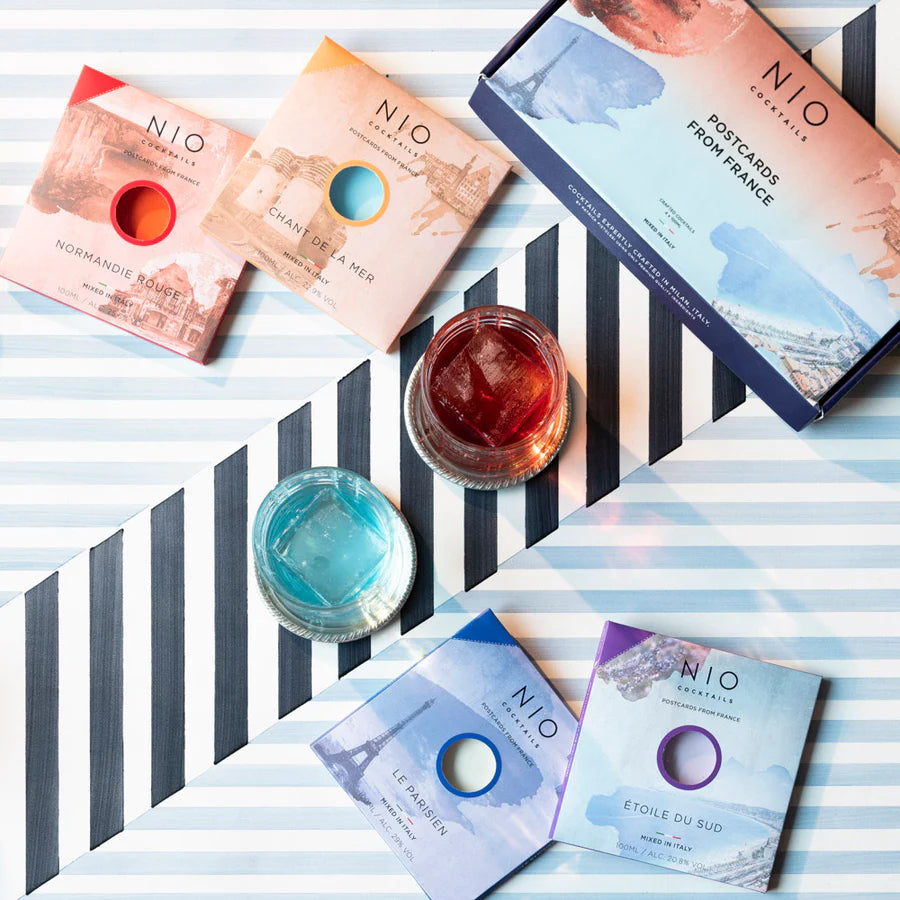 Cartes postales de France 4x100 ml